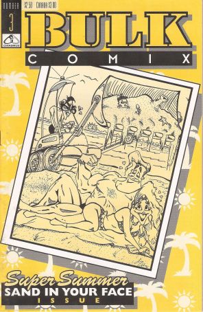 Bulk Comix (Vol. 2) 3 published by Chiasmus with cover art by Linc Polderman and Erik Roman