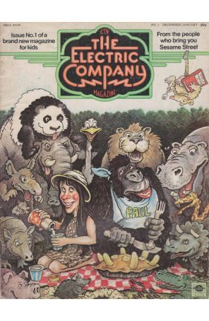 Electric Company Magazine 1 published by Children's Television Workshop