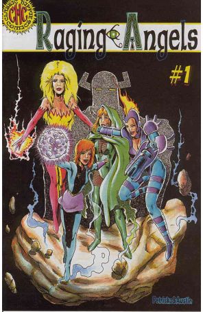 Raging Angels 1 published by Classic Hippie with cover art by George Petrisko