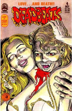 Deadbeats 4 published by Claypool with cover art by Richard Howell