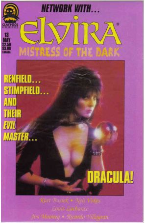 Elvira, Mistress of the Dark 13 published by Claypool