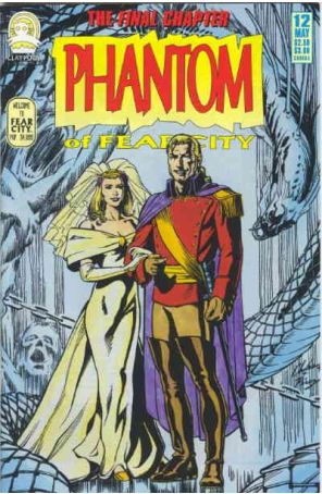Phantom of Fear City 12 published by Claypool with cover art by Nicholas G. Choles