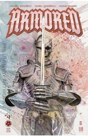 Armored 4A published by Clover with cover art by David Mack