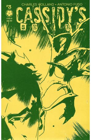 Cassidy's Secret 3B published by Clover with cover art by Antonio Fuso