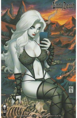 Lady Death: Malevolent Decimation 1I published by Coffin with cover art by Anthony Spay