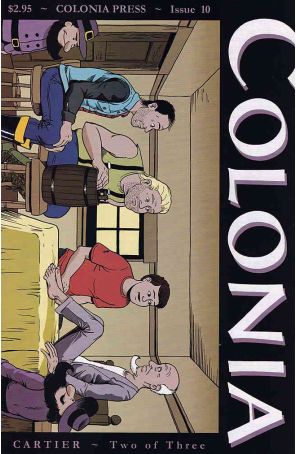 Colonia 10 published by Colonia with cover art by Jeff Nicholson