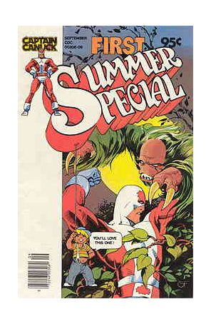 Captain Canuck First Summer Special 1 (Newsstand) published by Comely with cover art by George Freeman