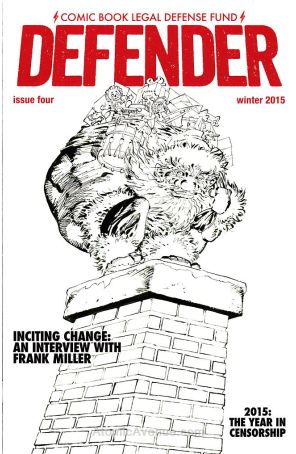 CBLDF Defender 4 published by CBLDF with cover art by Frank Miller