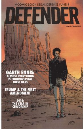 CBLDF Defender 8 published by CBLDF with cover art by Steve Dillon