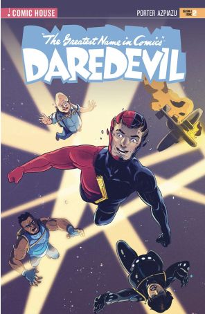The Greatest Name in Comics Daredevil 2A published by Comic House with cover art by Stefan Tosheff