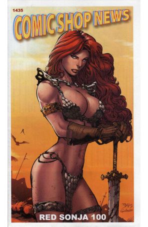 Comic Shop News 1435 published by CSN with cover art by Ed Benés