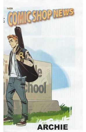 Comic Shop News 1439 published by CSN with cover art by Fiona Staples