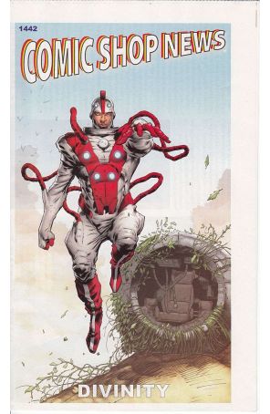 Comic Shop News 1442 published by CSN with cover art by Trevor Hairsine