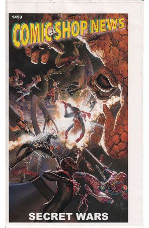 Comic Shop News 1450 published by CSN with cover art by Gabriel Hardman
