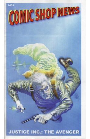 Comic Shop News 1451 published by CSN with cover art by Alex Ross