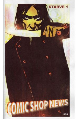 Comic Shop News 1458 published by CSN with cover art by Danijel Zezelj