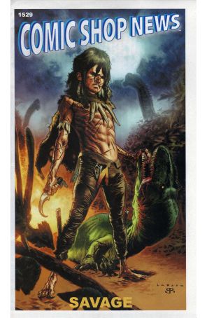 Comic Shop News 1529 published by CSN with cover art by Lewis Larosa