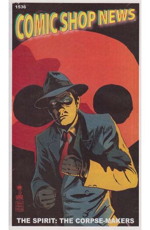 Comic Shop News 1536 published by CSN with cover art by Mike Perkins