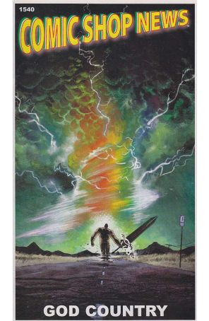 Comic Shop News 1540 published by CSN with cover art by Mike Perkins