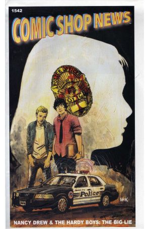 Comic Shop News 1542 published by CSN with cover art by Mike Perkins