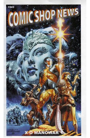 Comic Shop News 1543 published by CSN with cover art by Lewis LaRosa