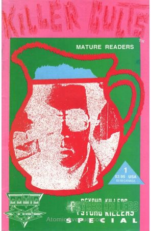 Killer Cults 1 published by Comic Zone with cover art by Bill Cucinotta