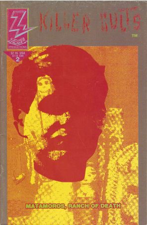 Killer Cults 2 published by Comic Zone with cover art by Bill Cucinotta