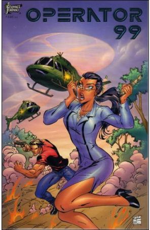 Operator 99 1A published by Comics Conspiracy with cover art by Ron Adrian