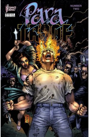 Para Troop 2 published by Comics Conspiracy with cover art by Eddy Newell and Sam Fonseca