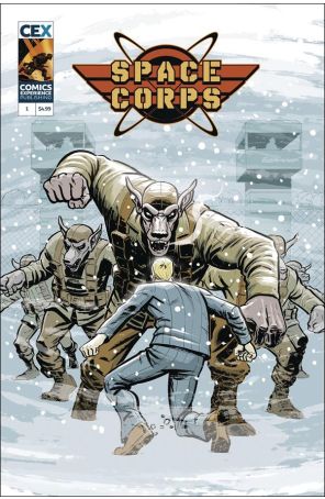 Space Corps 1A published by CEX with cover art by Gannon Beck
