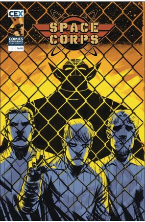 Space Corps 1B published by CEX with cover art by Gannon Beck