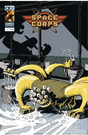 Space Corps 2A published by CEX with cover art by Gannon Beck