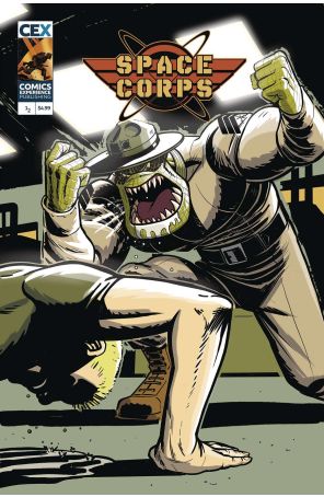 Space Corps 2B published by CEX with cover art by Gannon Beck