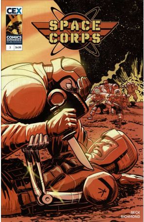 Space Corps 3A published by CEX with cover art by Gannon Beck