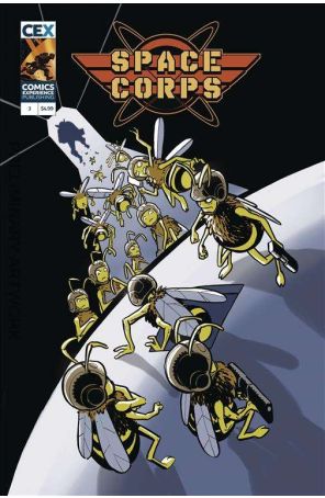 Space Corps 3B published by CEX with cover art by Gannon Beck