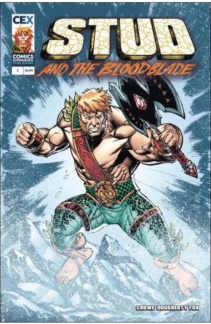 Stud and the Bloodblade 3B published by CEX with cover art by Kevin Sharpe