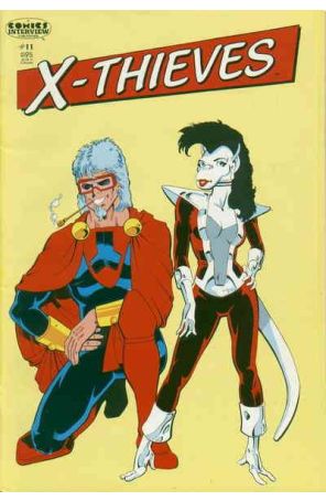 Aristocratic X-Traterrestrial Time-Traveling Thieves 11 published by Comics Interview with cover art by Mark Propst