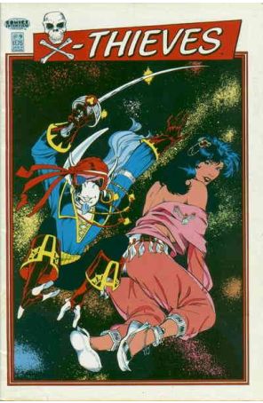 Aristocratic X-Traterrestrial Time-Traveling Thieves 9 published by Comics Interview with cover art by Mark Propst