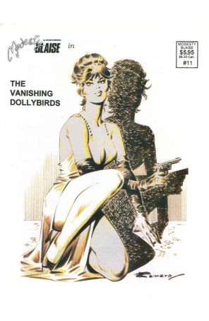 Comics Revue Presents Modesty Blaise 11 published by Comics Interview