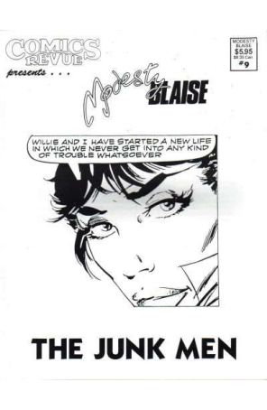 Comics Revue Presents Modesty Blaise 9 published by Comics Interview