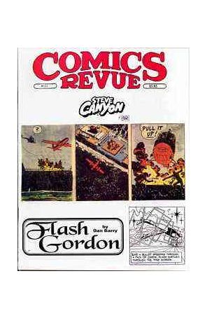 Comics Revue 133 published by Comics Interview with cover art by Milton Caniff and Dan Barry