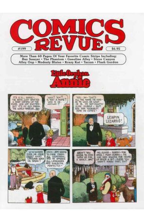 Comics Revue 199 published by Comics Interview with cover art by Harold Gray