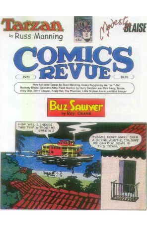 Comics Revue 223 published by Comics Interview with cover art by Roy Crane