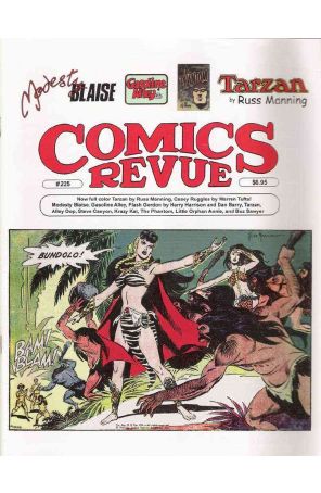 Comics Revue 225 published by Comics Interview with cover art by Russ Manning