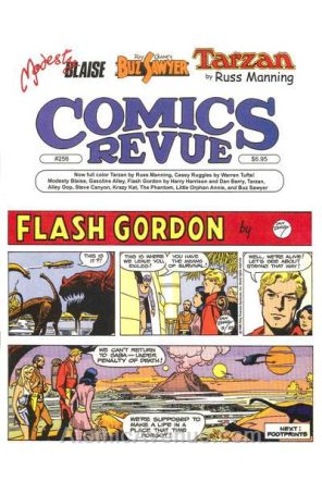 Comics Revue 256 published by Comics Interview with cover art by Dan Barry