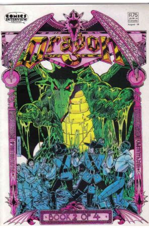 Dragon 2 published by Comics Interview with cover art by Willie Peppers