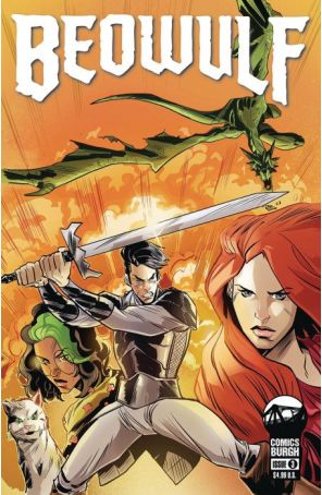 Beowulf (Comicsburgh) 3 published by ComicsBurgh with cover art by Romualdo Silva