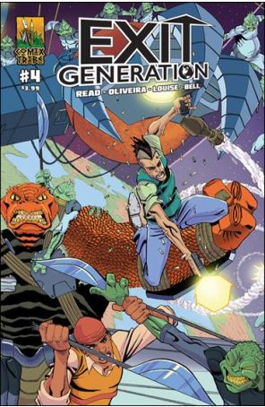 Exit Generation 4A published by Comixtribe with cover art by Joe Mulvey