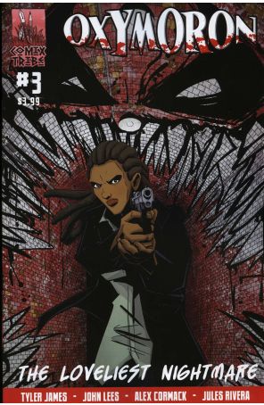 Oxymoron: The Loveliest Nightmare 3 published by Comixtribe with cover art by Alex Cormack