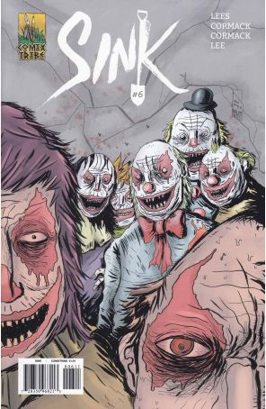 Sink 6B published by Comixtribe with cover art by Iain Laurie